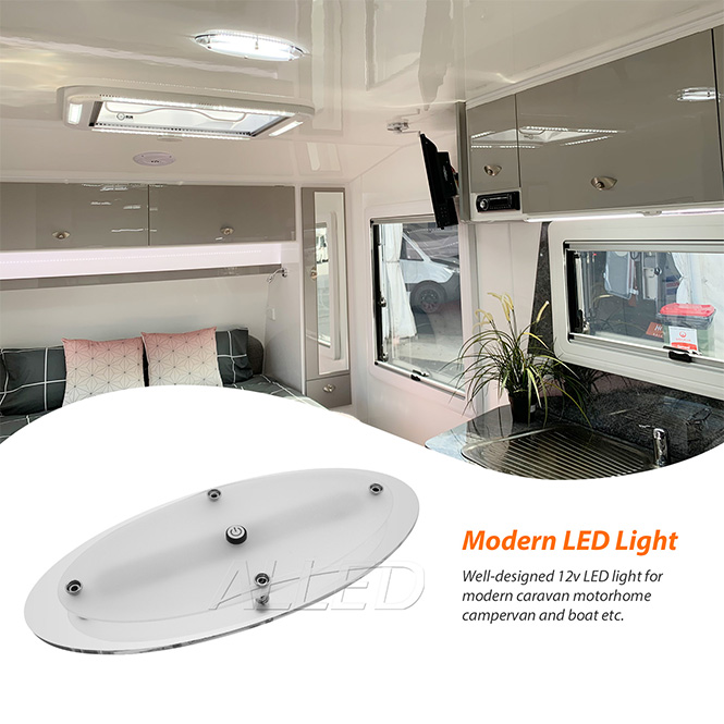 Hot Sale 12V LED Interior Lights Roof Ceiling Light for RV Camper Trailer  Motorhome Van