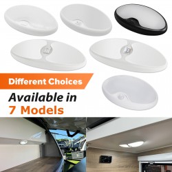 12V LED Oval Ceiling Roof...