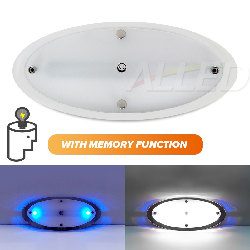 12V LED Light-Oval Ceiling Switch