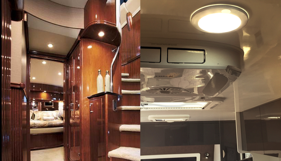 2Pcs 12V LED Innen Spot Lesen Licht Camper Van Caravan Boat Touch Schalter  USB Lampe Dekoration 2022 Neue und Hohe Qualität - AliExpress
